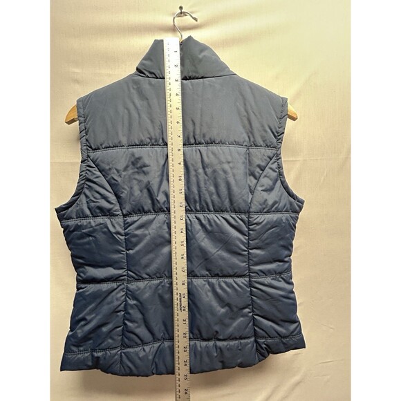 Aeropostale Women’s Large Purple Blue Puffer Vest Full Zip - Picture 5 of 7